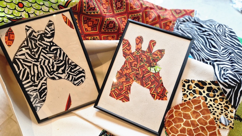 African textile art