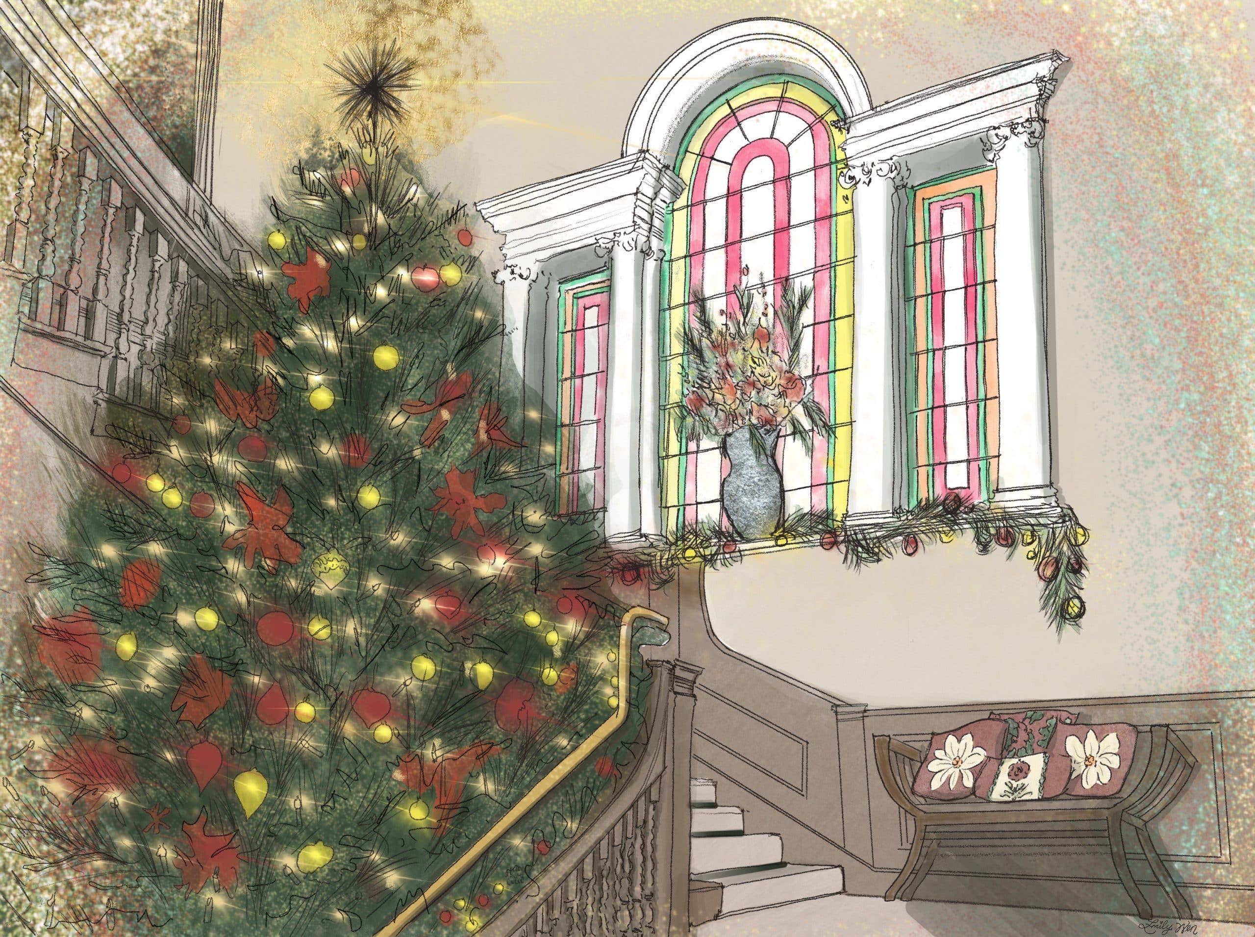 Christmas at Valentines Mansion