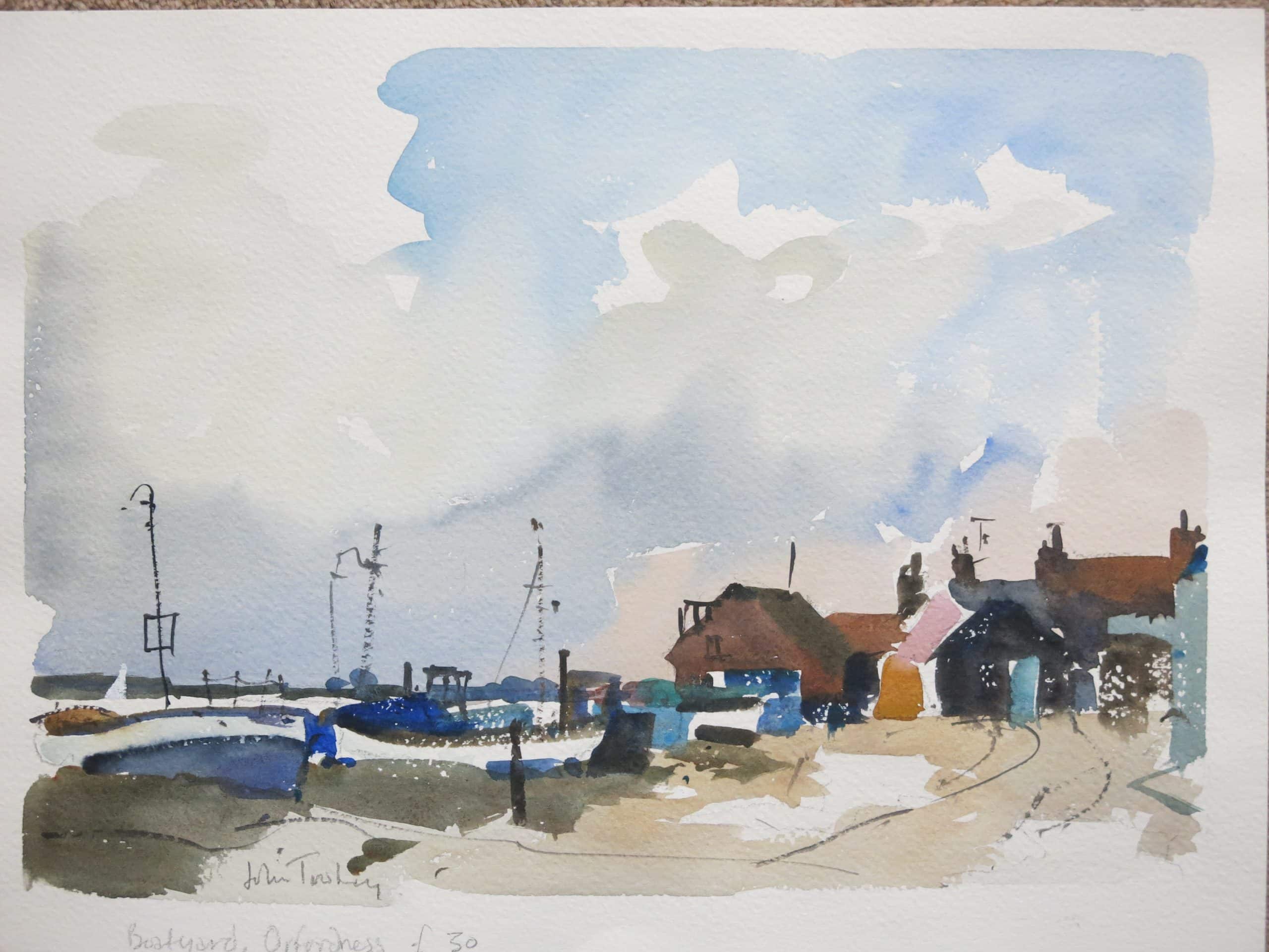 John Tookey Boatyard, Orfordness